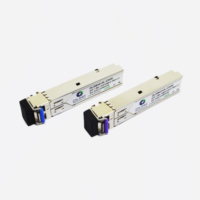 1490nm / 1310nm 1000BASE-BX-D , 20km BiDi LC SMF SFP Transceiver Module