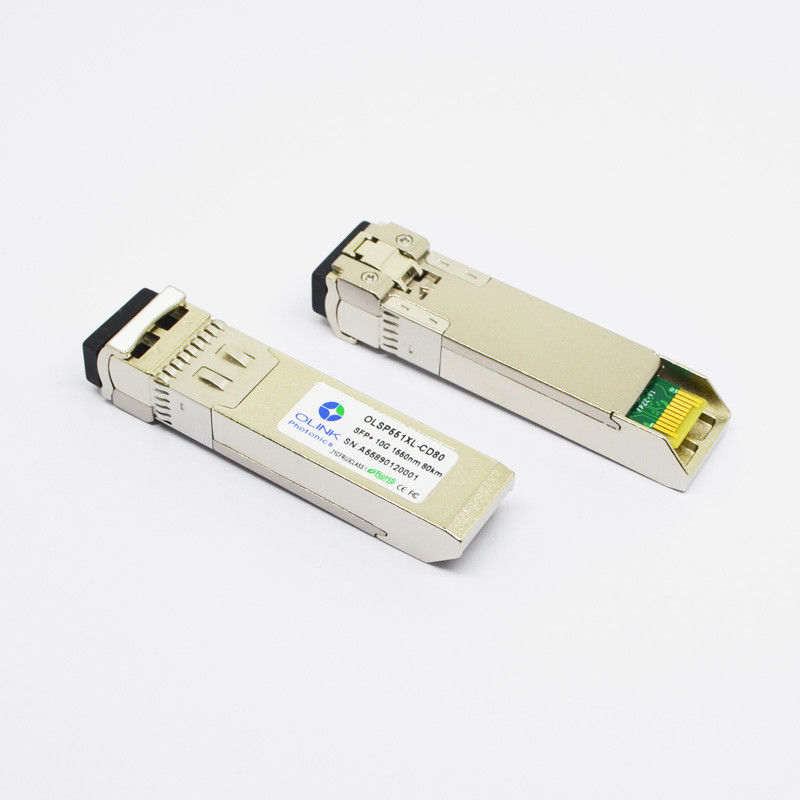 Ubiquiti UF-SM80-10G Compatible 10GBASE-ZR SFP+ 1550nm 80km Transceiver