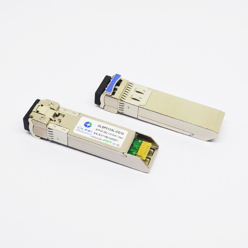 25G SFP28 Fiber Optic Transceiver Module HW Compatible 1330nm 10km