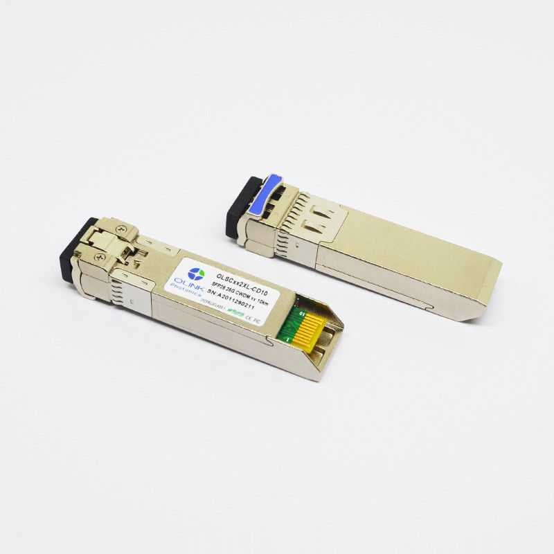 25G CWDM SFP28 Single Mode Fiber Transceiver 1350nm 10km DOM LC